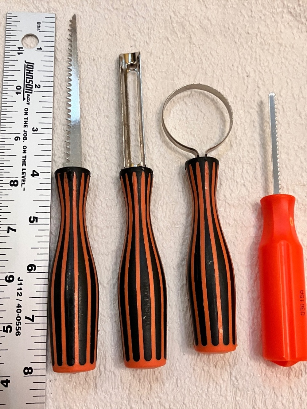 Pumpkin carving tools